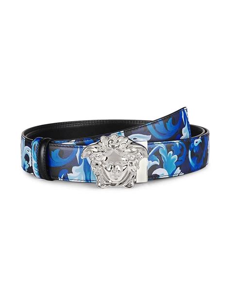 blue versace collection belt|Versace belt replacement.